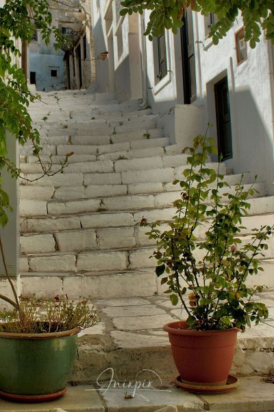 Greek Island Naxos Apiranthos