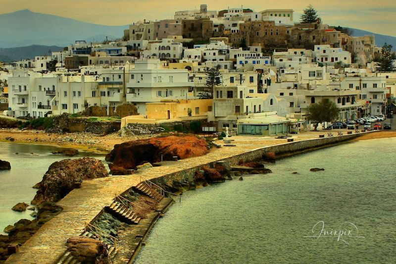 Greek Island Naxos Chora