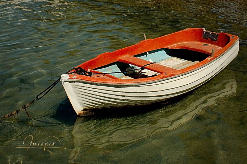 Greek Island Paros Aliki Waterfront